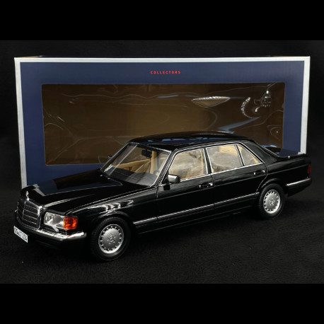 Mercedes-Benz 560 SEL 1989 Black 1/18 Norev 183793 - Elfershop