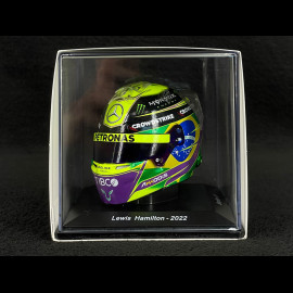 Lewis Hamilton Helm Mercedes-AMG Nr 44 Platz 2. 2022 Brazil F1 Grand Prix 1/5 Spark 5HF085