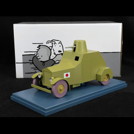 Tintin The Armored Car - The Blue Lotus Green 1/24 29942