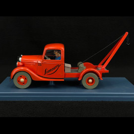 Tintin Simoun tow truck - Land Of The Black Gold Red 1/24 29933