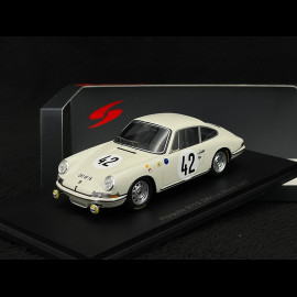 Porsche 911 S n° 42 Class winner 24h Le Mans 1967 Auguste Veuillet 1/43 Spark S9736