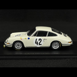 Porsche 911 S n° 42 Class winner 24h Le Mans 1967 Auguste Veuillet 1/43 Spark S9736