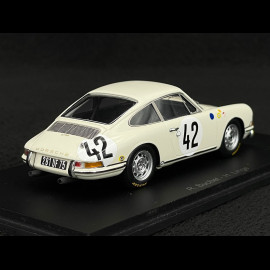 Porsche 911 S n° 42 Class winner 24h Le Mans 1967 Auguste Veuillet 1/43 Spark S9736