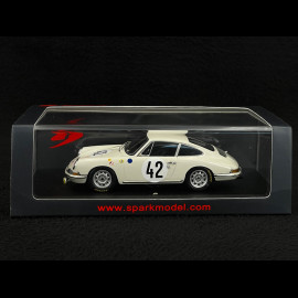 Porsche 911 S n° 42 Class winner 24h Le Mans 1967 Auguste Veuillet 1/43 Spark S9736