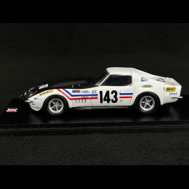 Chevrolet Corvette C3 n° 143 2nd Tour de France Auto 1969 Henri Greder 1/43 Spark SF284
