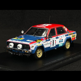Datsun Violet 160J GT Nr 9 Sieger East African Safari Rally 1979 Shekhar Mehta 1/43 Spark S7766