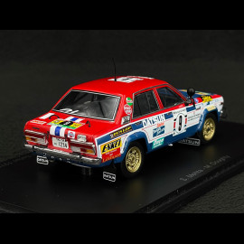 Datsun Violet 160J GT Nr 9 Sieger East African Safari Rally 1979 Shekhar Mehta 1/43 Spark S7766