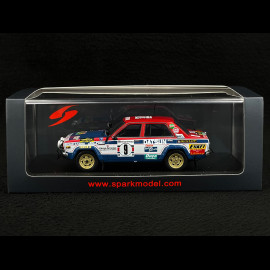 Datsun Violet 160J GT Nr 9 Sieger East African Safari Rally 1979 Shekhar Mehta 1/43 Spark S7766