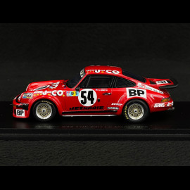 Porsche 934 Turbo Nr 54 Platz 5. Klasse 24h Le Mans 1976 Louis Meznarie 1/43 Spark S9818