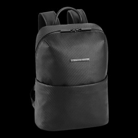 Porsche Design Backpack compact format Faux leather Black Studio Backpack S 4056487045436