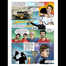 Book BD Pierre Gasly Objectif F1 - Christophe Depinay