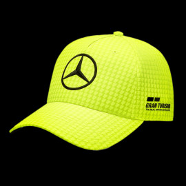 Mercedes AMG Cap F1 Lewis Hamilton Canada GP Neon yellow 701223402-005 - Unisex