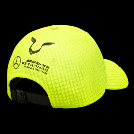 Mercedes AMG Cap F1 Lewis Hamilton Canada GP Neon yellow 701223402-005 - Unisex