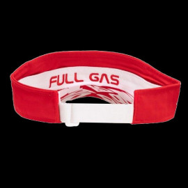 Pierre Gasly Visor Full Gas Red