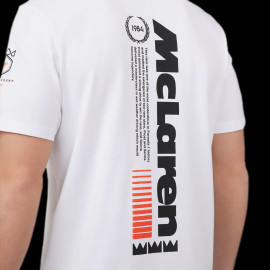 McLaren T-shirt 24h Le Mans Triple Crown Weiß TM4448 - Unisex