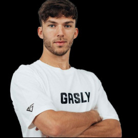 Pierre Gasly T-Shirt Oversize Carbone Weiß - Herren