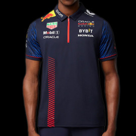 Red Bull Polohemd Night Sky Fanwear Dunkelblau TU2645 - Herren