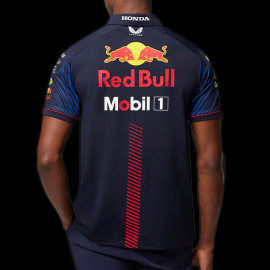 Red Bull Polo shirt Night Sky Fanwear Dark blue TU2645 - Men