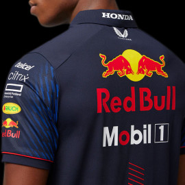 Red Bull Polo shirt Night Sky Fanwear Dark blue TU2645 - Men