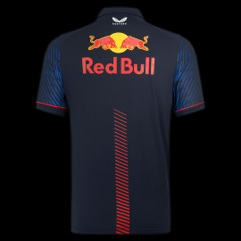 Red Bull Polo shirt Max VerstappenNight Sky Fanwear Dark blue TM3181 - Men