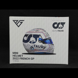 Pierre Gasly Signierter Helm GP France 2022 1/2