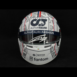 Pierre Gasly Signierter Helm GP France 2022 1/2