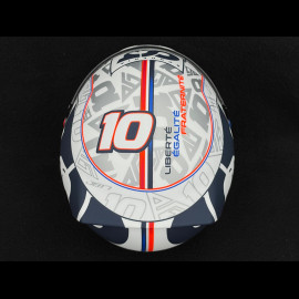 Pierre Gasly Signierter Helm GP France 2022 1/2