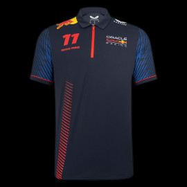 Red Bull Polo shirt Max VerstappenNight Sky Fanwear Dark blue TM3182 - Men