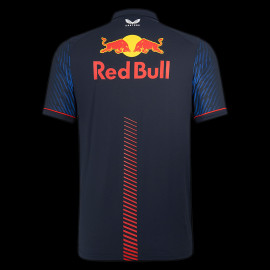 Red Bull Polo shirt Max VerstappenNight Sky Fanwear Dark blue TM3182 - Men