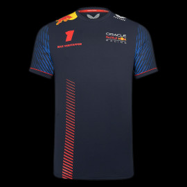 Red Bull T-shirt Max Verstappen Night Sky Fanwear Dunkelblau TM3183 - Herren