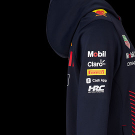 Red Bull Kapuzenjacke Night Sky Fanwear Dunkelblau TJ2650 - Kinder