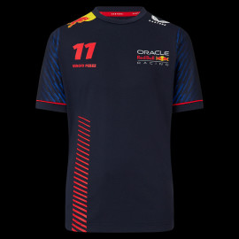 Red Bull T-shirt Sergio Perez Night Sky Dark blue TJ3184 - Kids