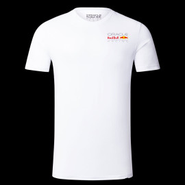 Red Bull T-shirt Verstappen Pérez White Core Weiß TU3306 - Unisex