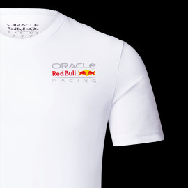 Red Bull T-shirt Verstappen Pérez White Core Weiß TU3306 - Unisex