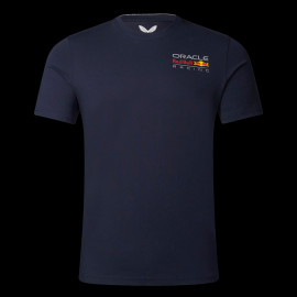 Red Bull T-shirt Verstappen Pérez Dark blue Core Dark blue TU3306 - Unisex