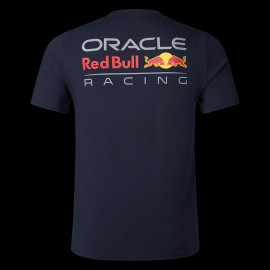 Red Bull T-shirt Verstappen Pérez Dark blue Core Dunkelblau TU3306 - Unisex