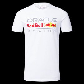 Red Bull T-shirt Verstappen Pérez White Logo Core Dunkelblau TU3307 - Unisex