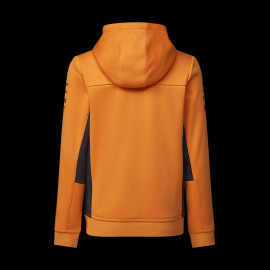 McLaren Sweatshirt Hoodie mit Kapuze F1 Team Norris Piastri Orange Papaya TJ2614 - kinder