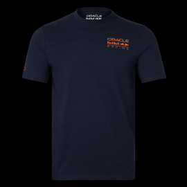 Red Bull T-shirt Max Verstappen Night Sky Core Blau / Orange TU3307 - Unisex