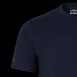 Red Bull T-shirt Max Verstappen Night Sky Core Blau / Orange TU3307 - Unisex