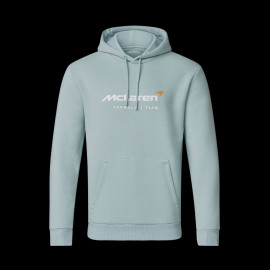 McLaren Sweatshirt F1 Team Norris Piastri Hoodie Core Essentials Wolke Blau TM1348 - Herren