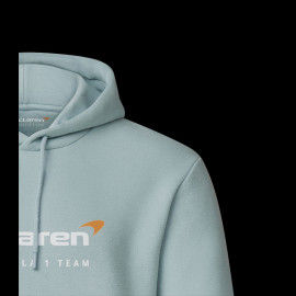 McLaren Sweatshirt F1 Team Norris Piastri Hoodie Core Essentials Cloud Blue TM1348 - men