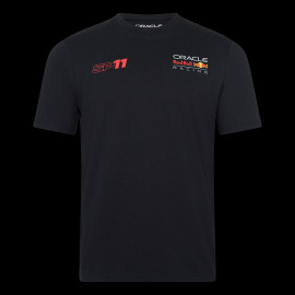 Red Bull T-shirt Sergio Perez Checo SP11 Black TU4424 - Unisex