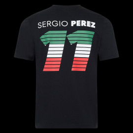 Red Bull T-shirt Sergio Perez Checo SP11 Black TU4424 - Unisex