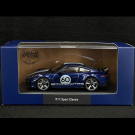 Porsche 911 Sport Classic Type 992 2022 Enzianblau 1/43 Spark WAP0200100PSCB