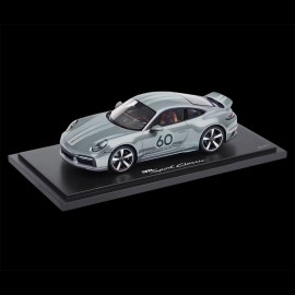 Porsche 911 Sport Classic Type 992 2022 Metallic Sportgrau 1/18 Spark WAP0210100PSCG