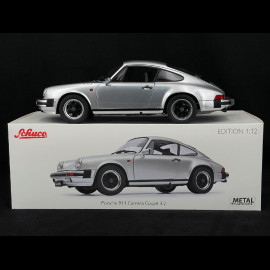 Porsche 911 Carrera 3.2 Coupe 1989 Metallic Silver 1/12 Schuco 450669900