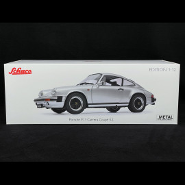 Porsche 911 Carrera 3.2 Coupe 1989 Metallic Silber 1/12 Schuco 450669900