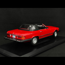Mercedes-Benz 450 SL US Version 1975 Bobby Ewing Dallas Red 1/18 Norev 183729
