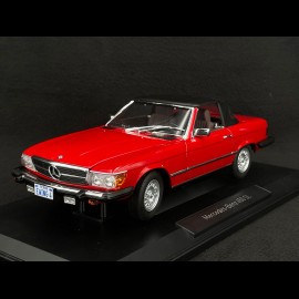 Mercedes-Benz 450 SL US Version 1975 Bobby Ewing Dallas Red 1/18 Norev 183729